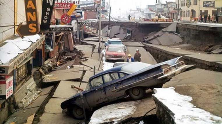 Cutremure devastatoare din istorie. Cutremur Alaska 1964